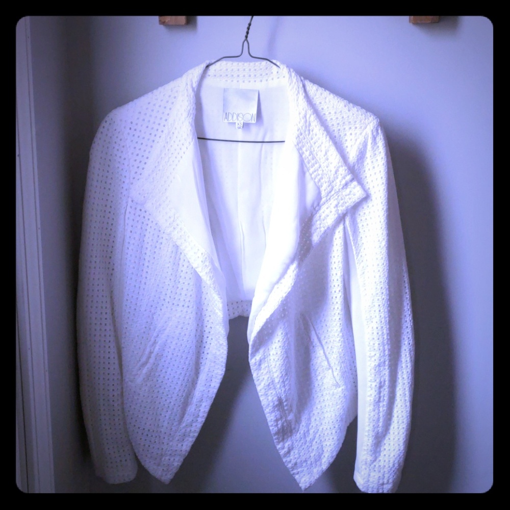 Addison White Blazer Jacket